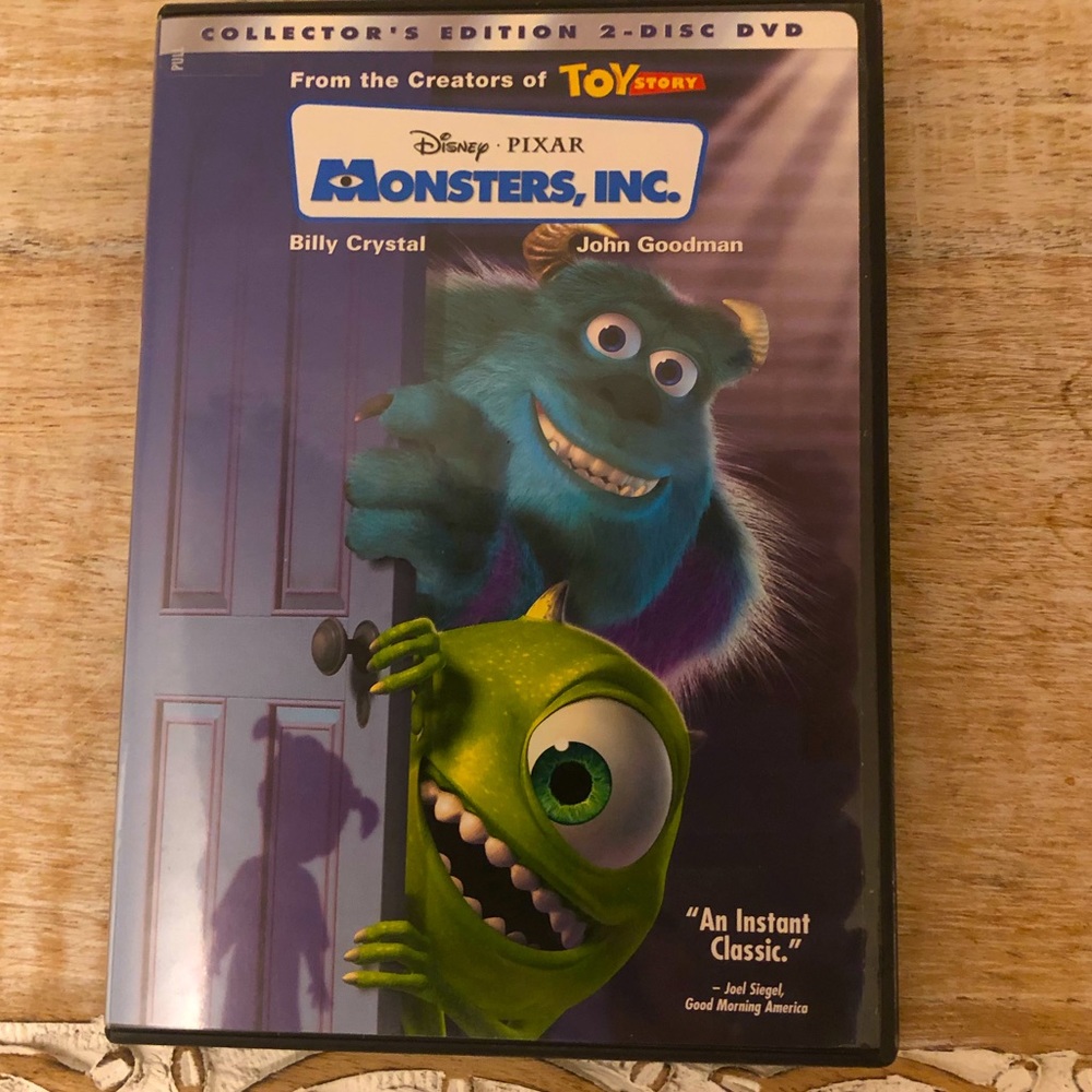 Disney’s Monster Inc. collectors edition